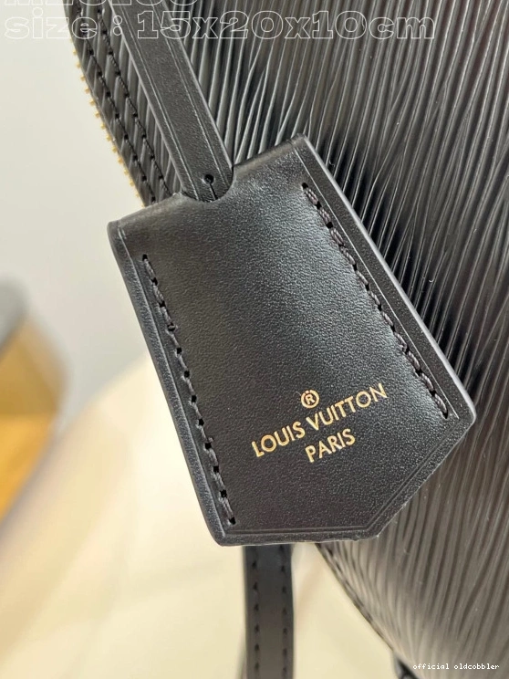 Official oldcobbler backpack-15*20*10cm NANO ALMA VUITTON LOUIS 0809